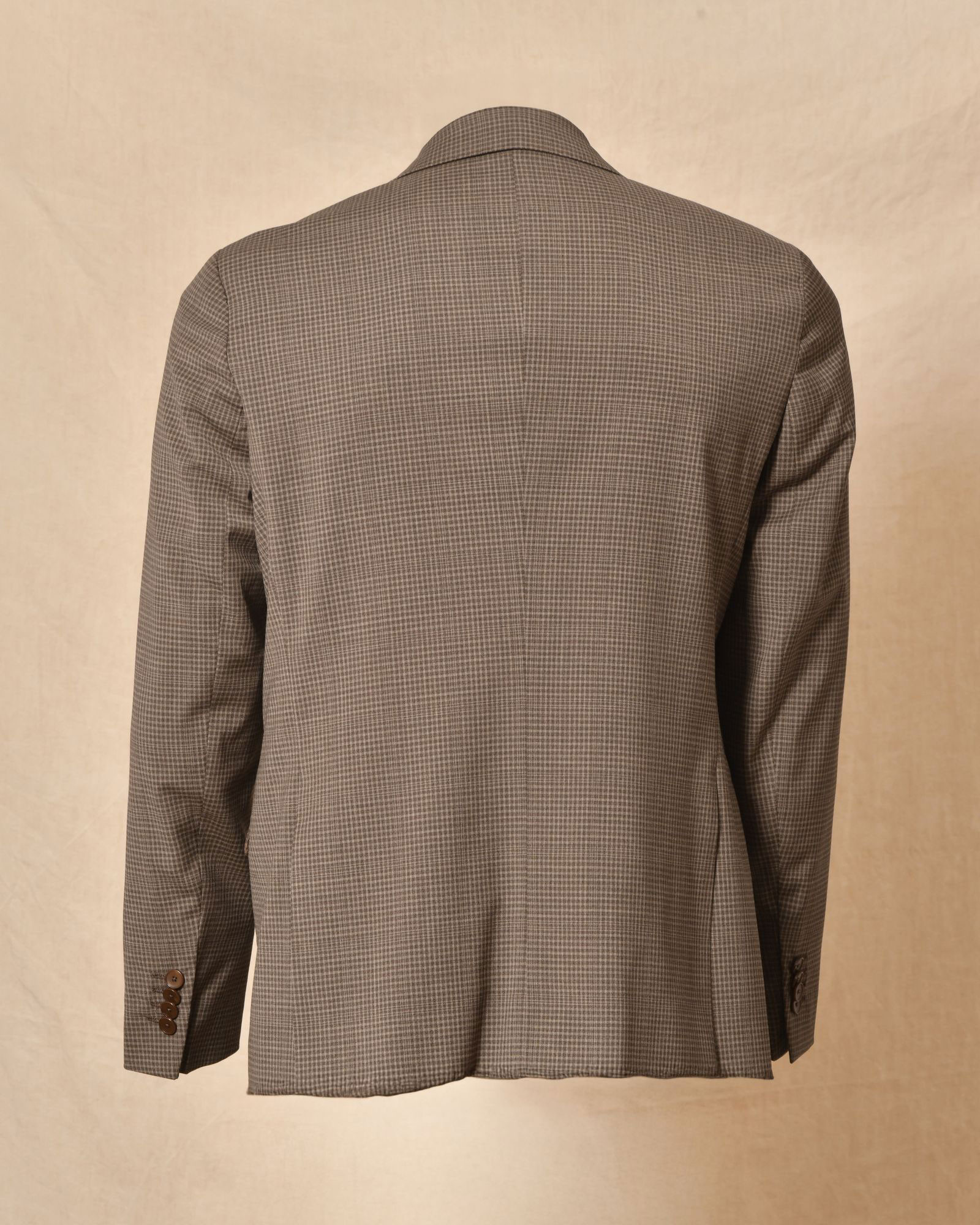 Costume à carreaux marron AT.P.CO