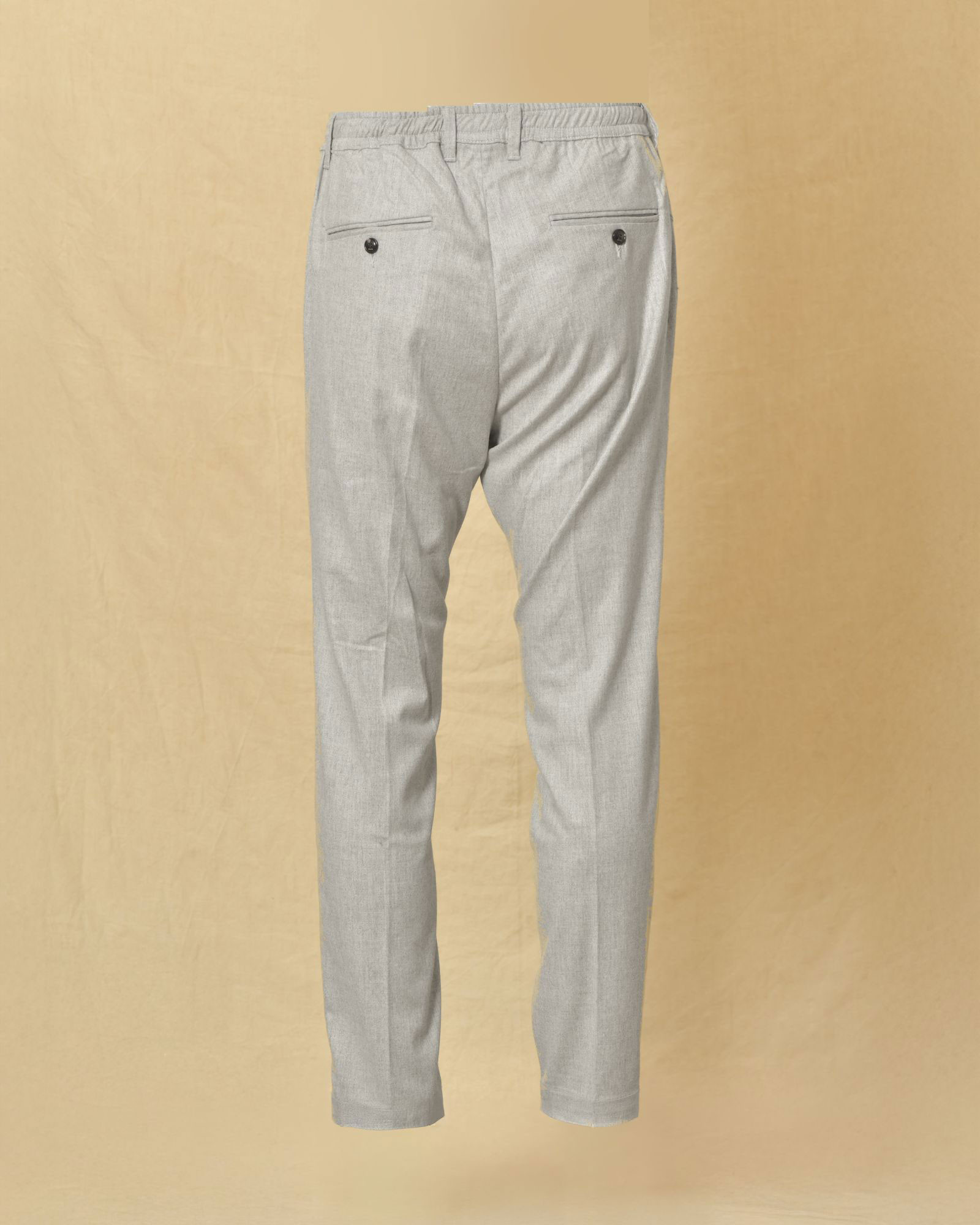 Pantalon en laine gris Cruna