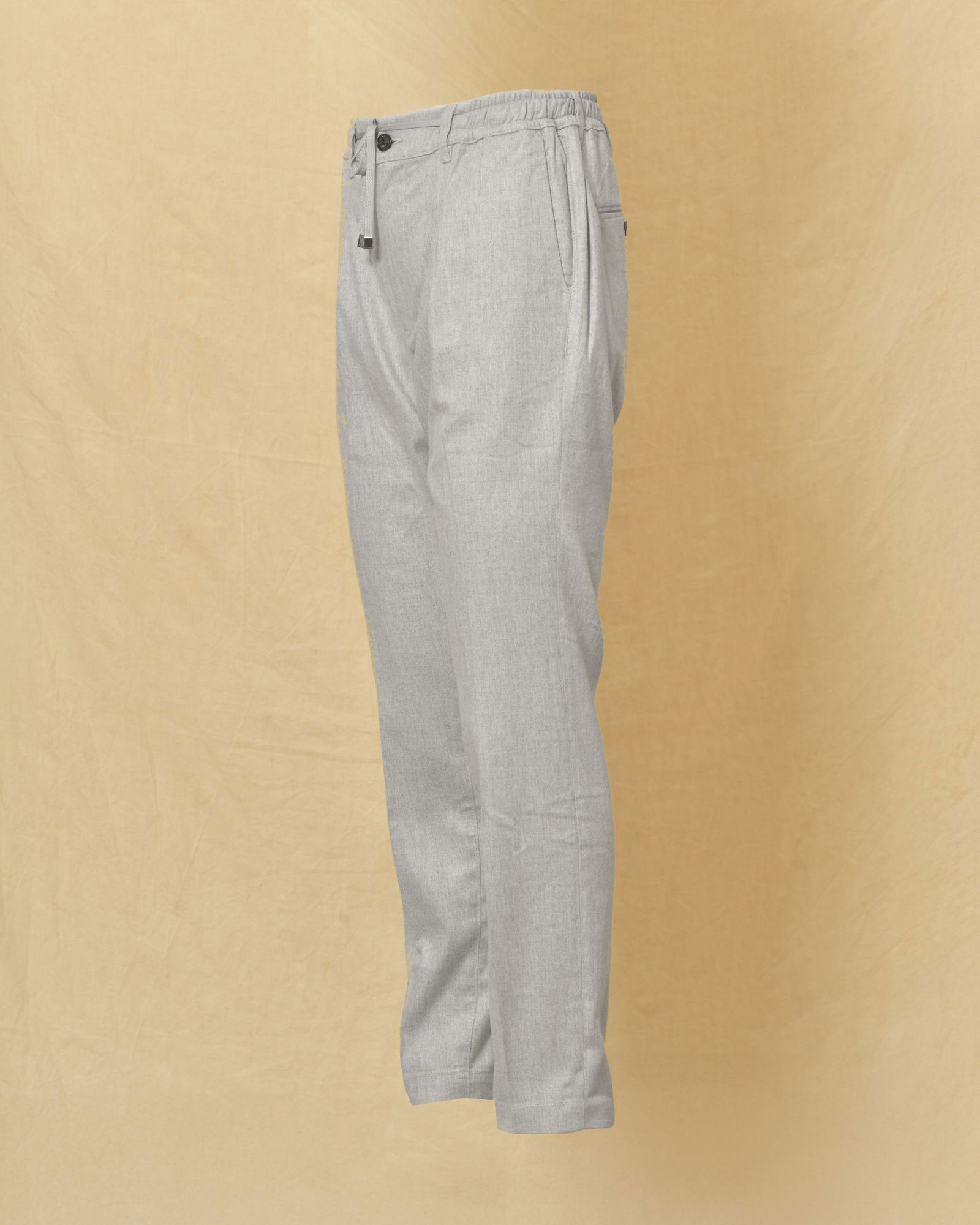 Pantalon en laine gris Cruna