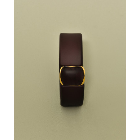 Bracelet jonc violet à fermeture magnétique Ka