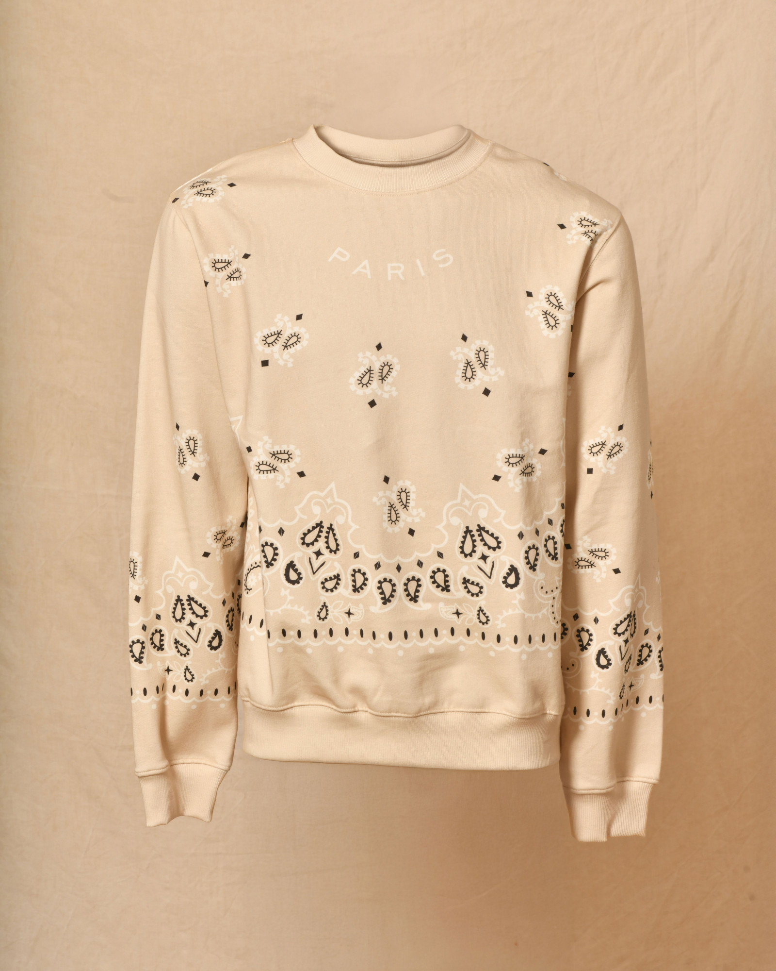 Sweat imprimé bandana beige Archives 18-20