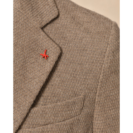 Veste blazer en laine beige AT.P.CO