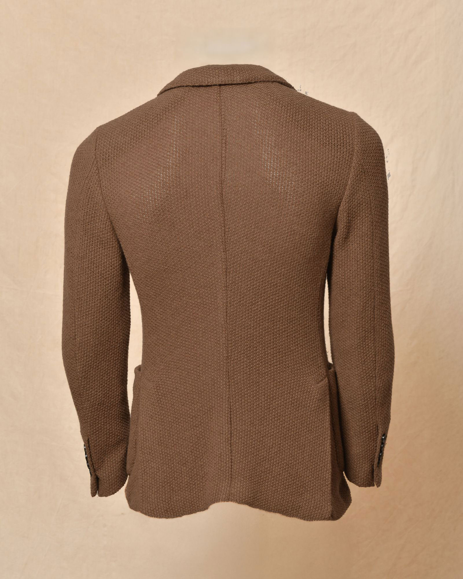 Veste blazer en maille marron Roda
