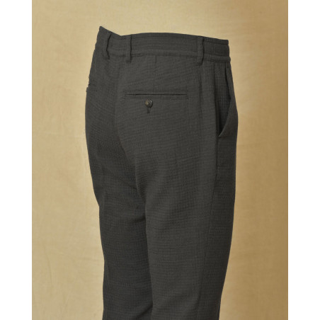 Pantalon en laine gris Cruna