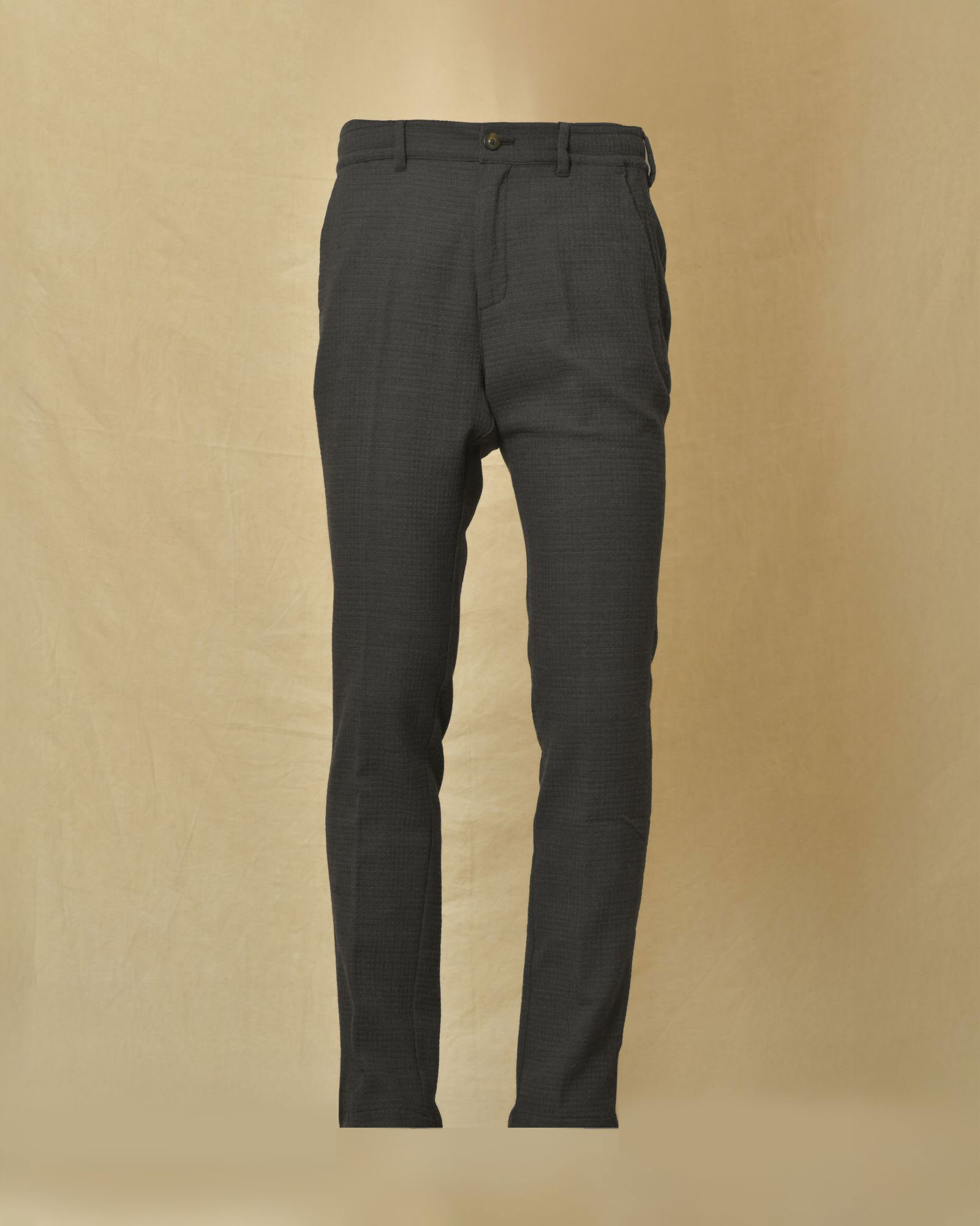 Pantalon en laine gris Cruna