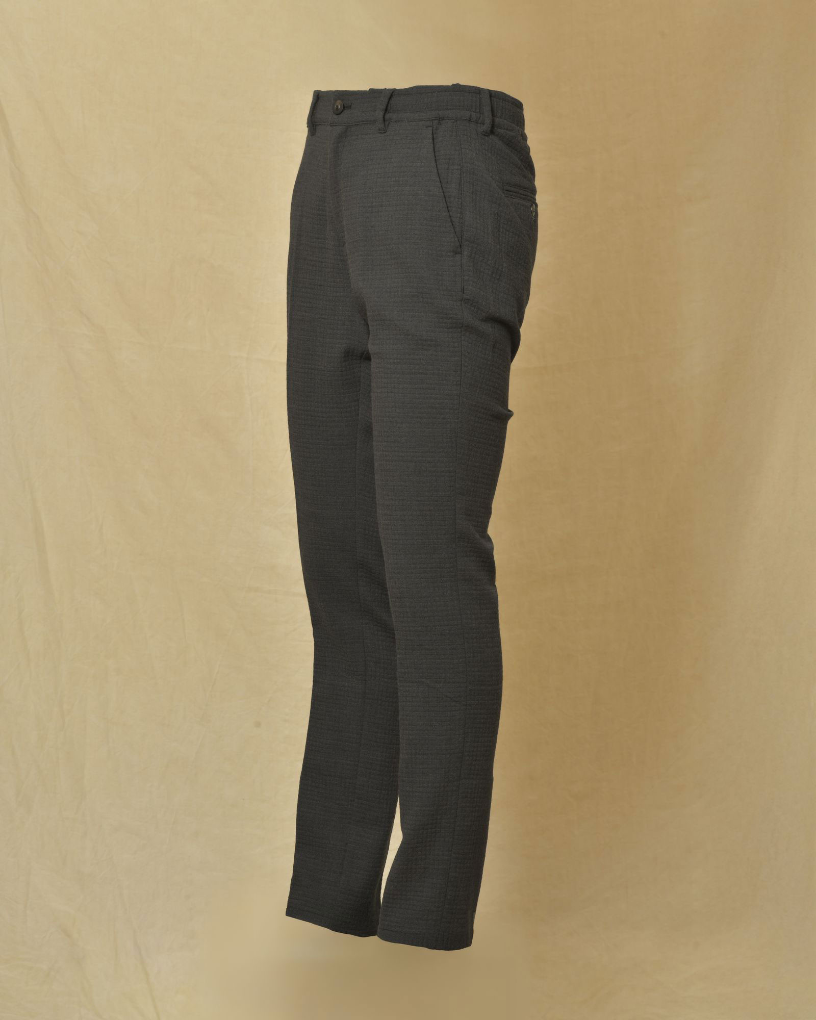 Pantalon en laine gris Cruna