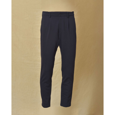 Pantalon bleu marine Cruna