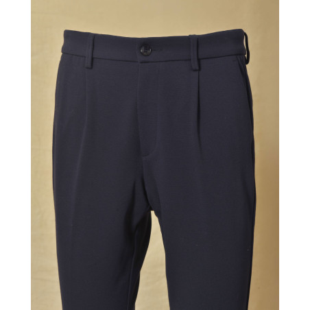 Pantalon bleu marine Cruna