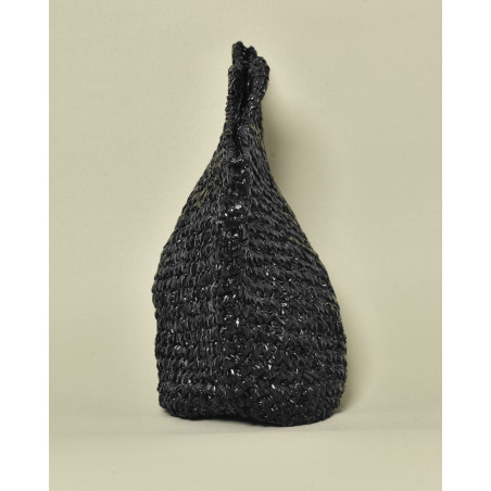 Sac à main en raphia brillant Caterina Bertini