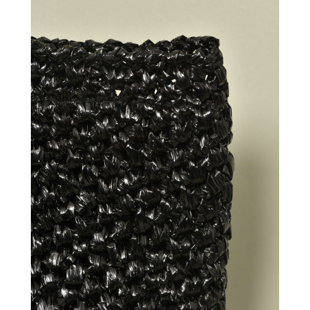 Sac à main en raphia brillant Caterina Bertini