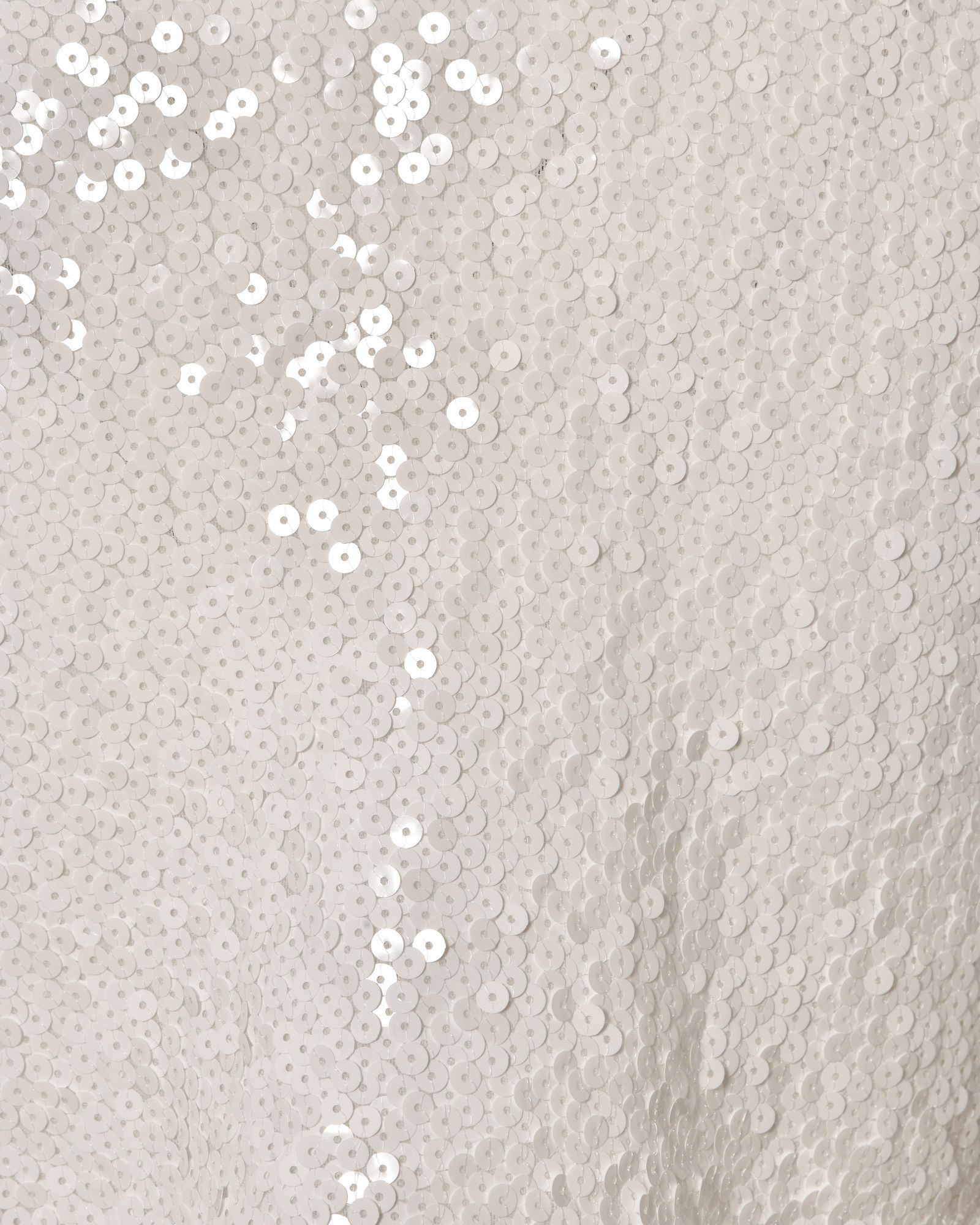 Top à sequins blancs Co.Go