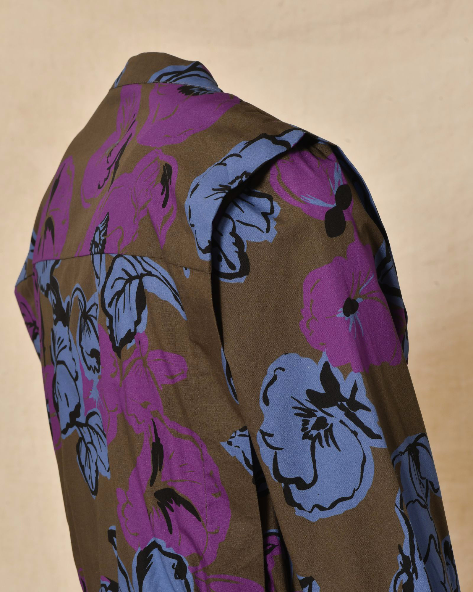 Robe midi imprimée florale et ceinturée Chloé Stora