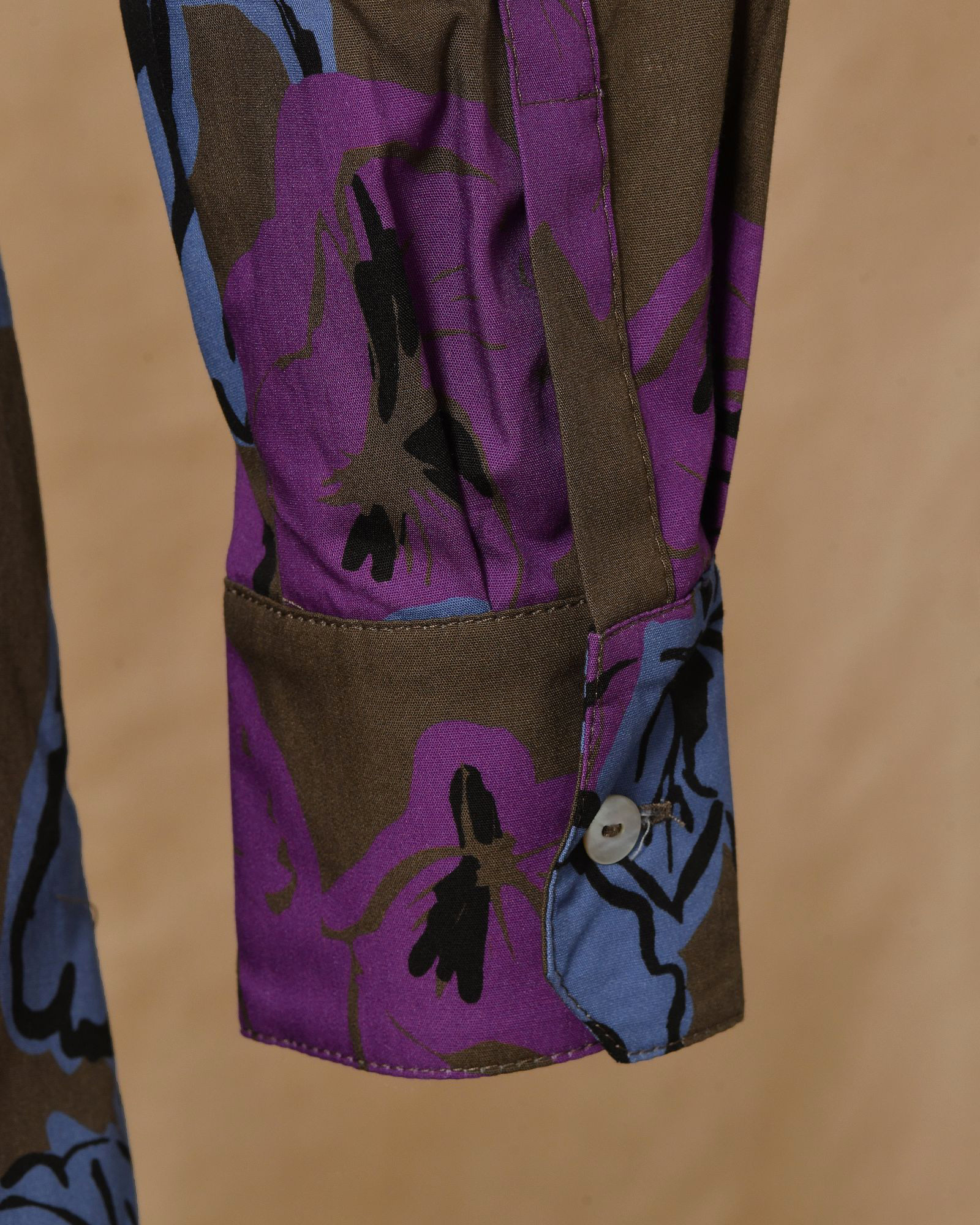 Robe midi imprimée florale et ceinturée Chloé Stora