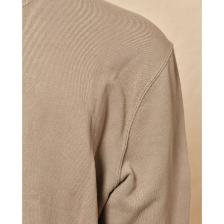 Sweat kaki à logo bouclette Best Company