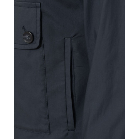 Blouson bleu à poche XL Ly Adams