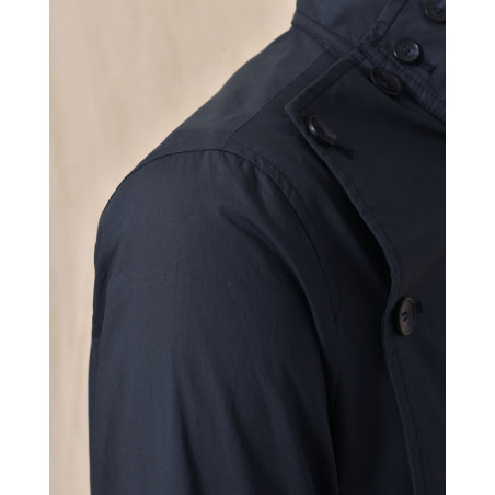 Blouson bleu à poche XL Ly Adams