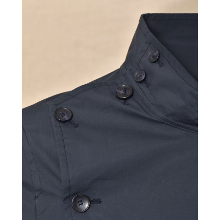 Blouson bleu à poche XL Ly Adams