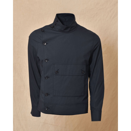 Blouson bleu à poche XL Ly Adams