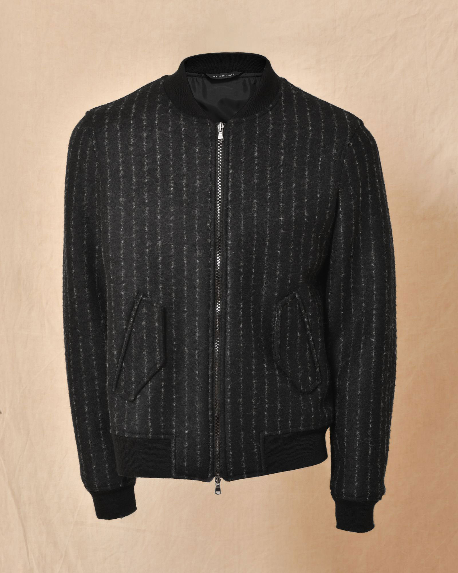 Bomber en laine rayée Archive 18-20