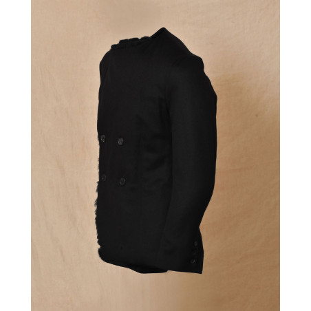 Blouson en cachemire et lapin noir Ly Adams