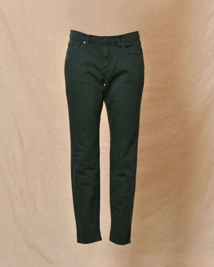 Jean en coton vert foncé P.A.R.O.S.H