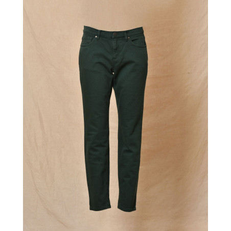 Jean en coton vert foncé P.A.R.O.S.H