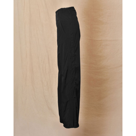 Pantalon en tissu technique noir Malloni