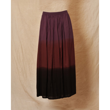 Jupe longue tie and dye violette Diega