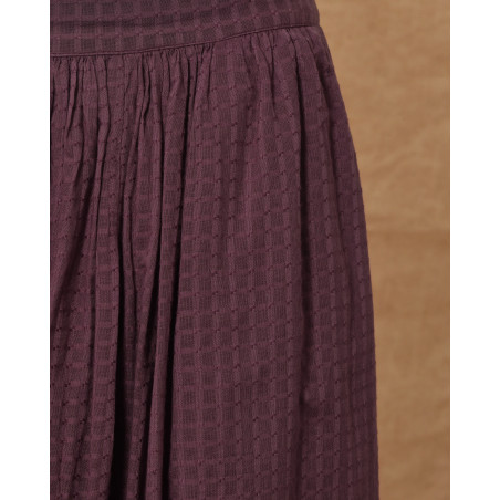 Jupe longue tie and dye violette Diega