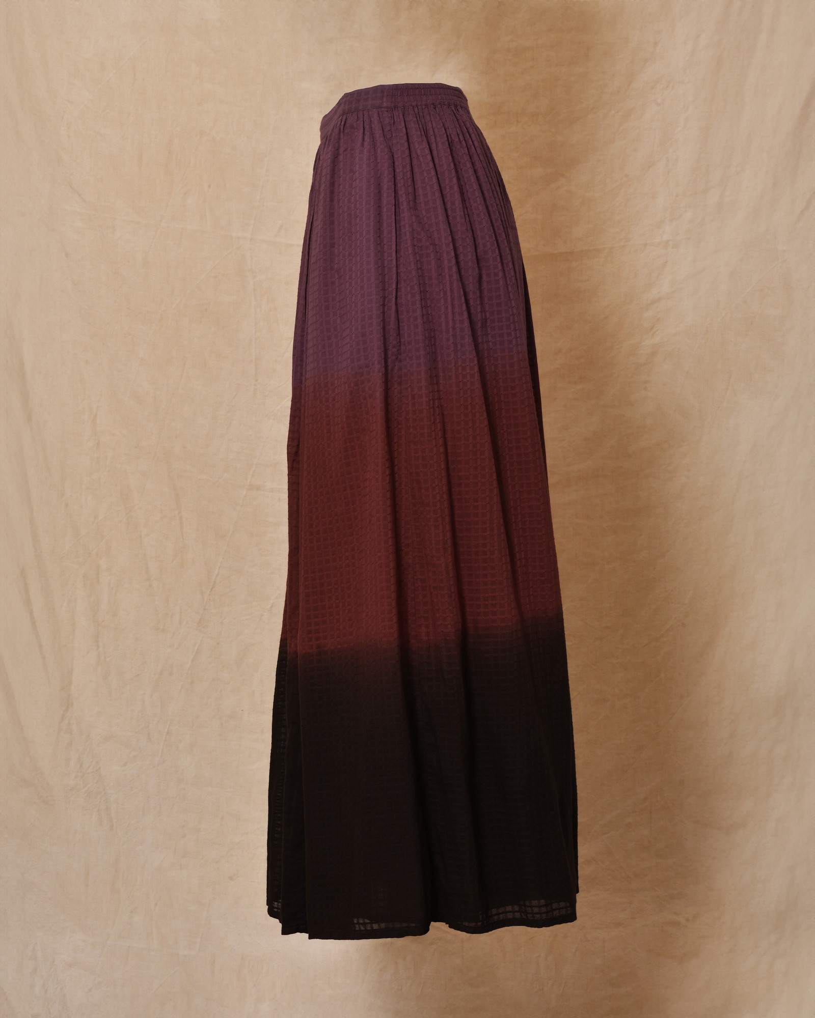 Jupe longue tie and dye violette Diega