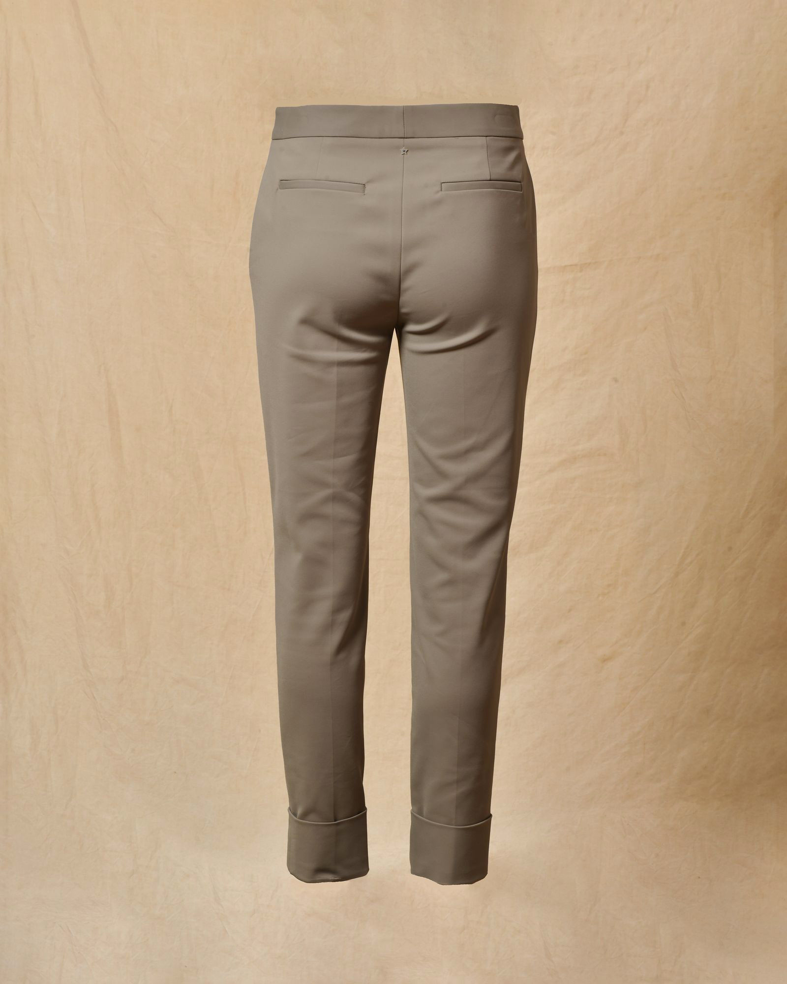 Pantalon en coton gris Lorena Antoniazzi