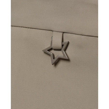 Pantalon en coton gris Lorena Antoniazzi