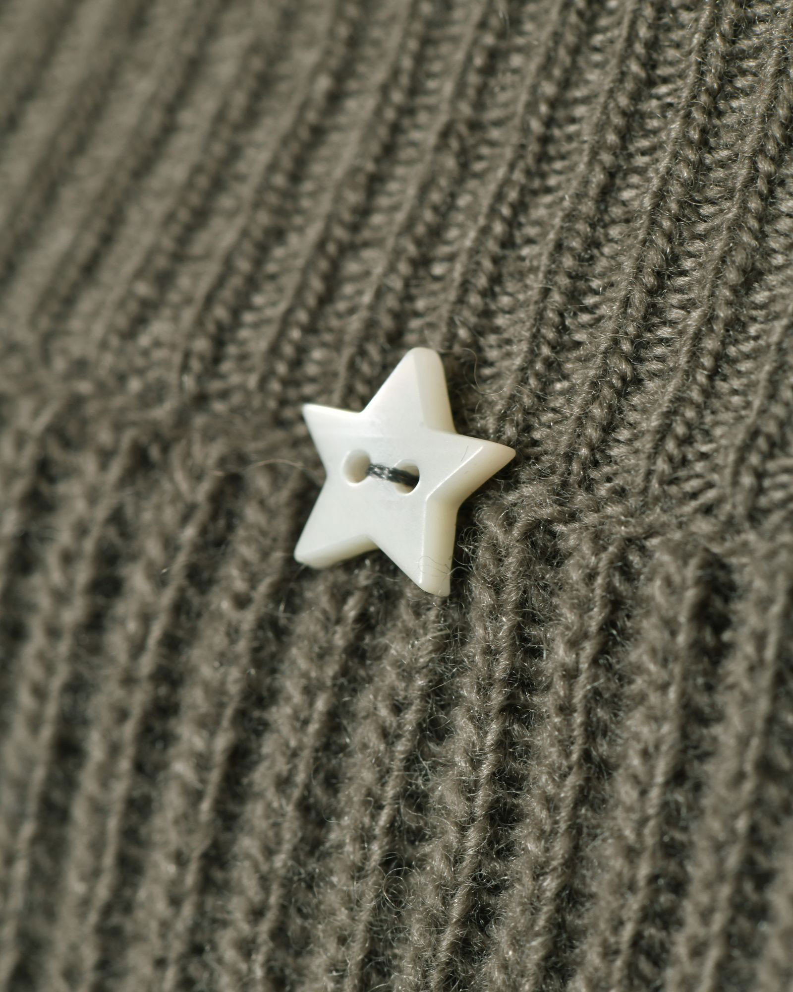 Robe pull en laine kaki Lorena Antoniazzi