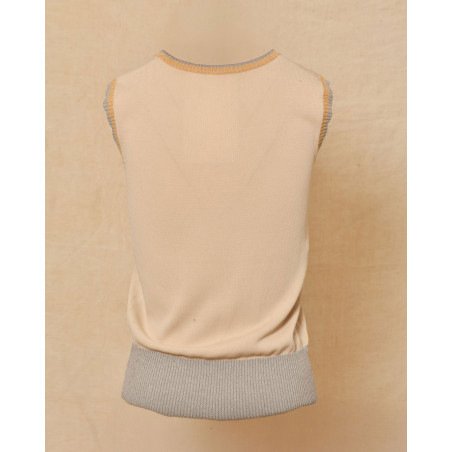 Top sans manches en maille Edward Achour