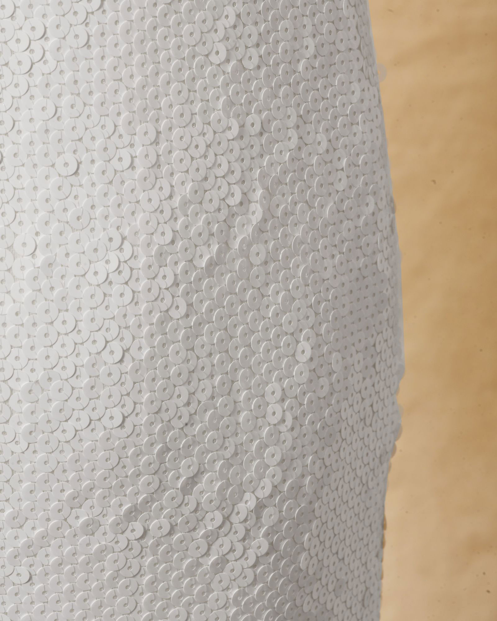 Robe à sequins blancs Co.Go