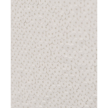 Robe à sequins blancs Co.Go