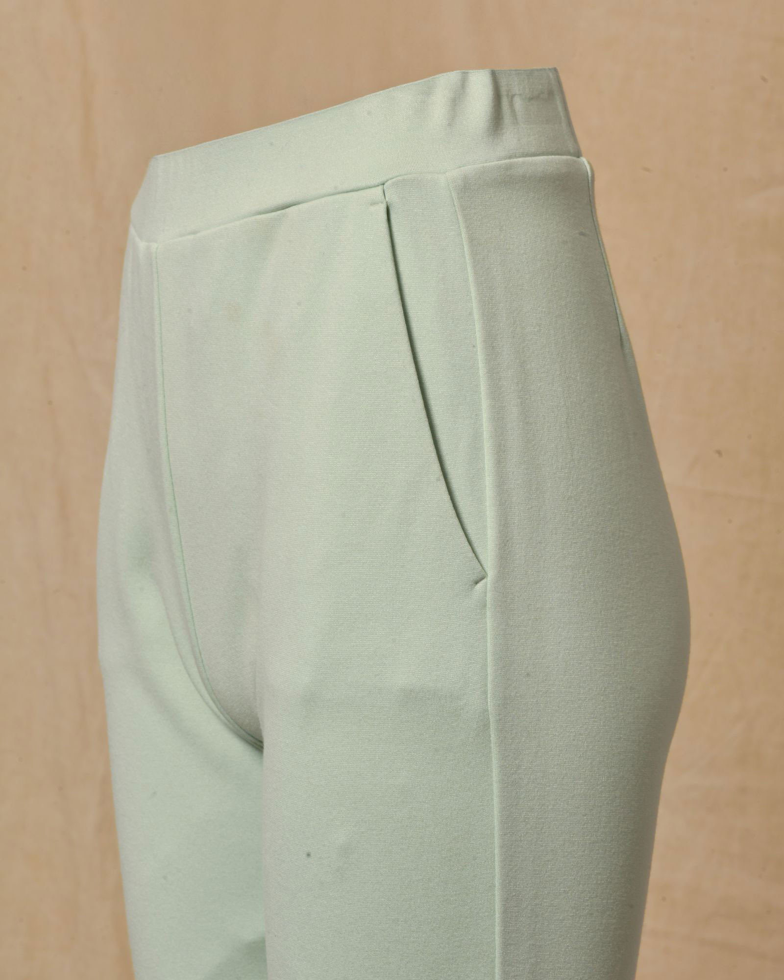 Pantalon vert d'eau en viscose She'so
