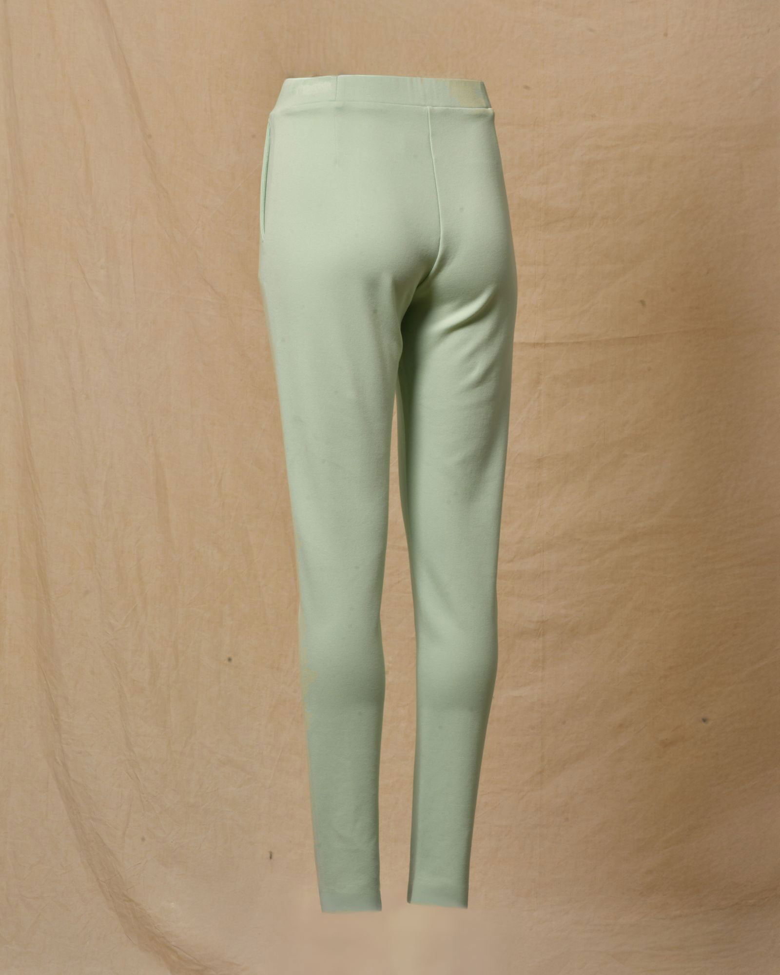 Pantalon vert d'eau en viscose She'so
