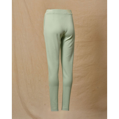 Pantalon vert d'eau en viscose She'so
