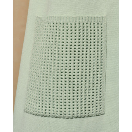 Robe vert d'eau en viscose She'so