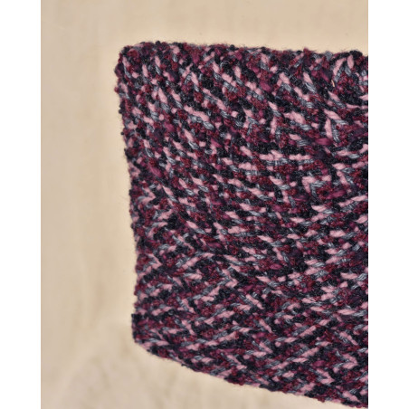 Pochette en tweed tricolore Caterina Bertini