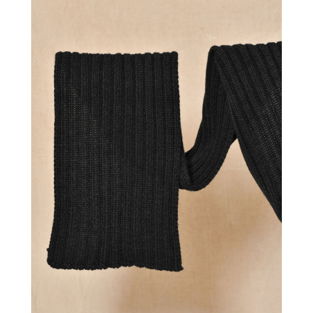 Echarpe en laine grise Ixos