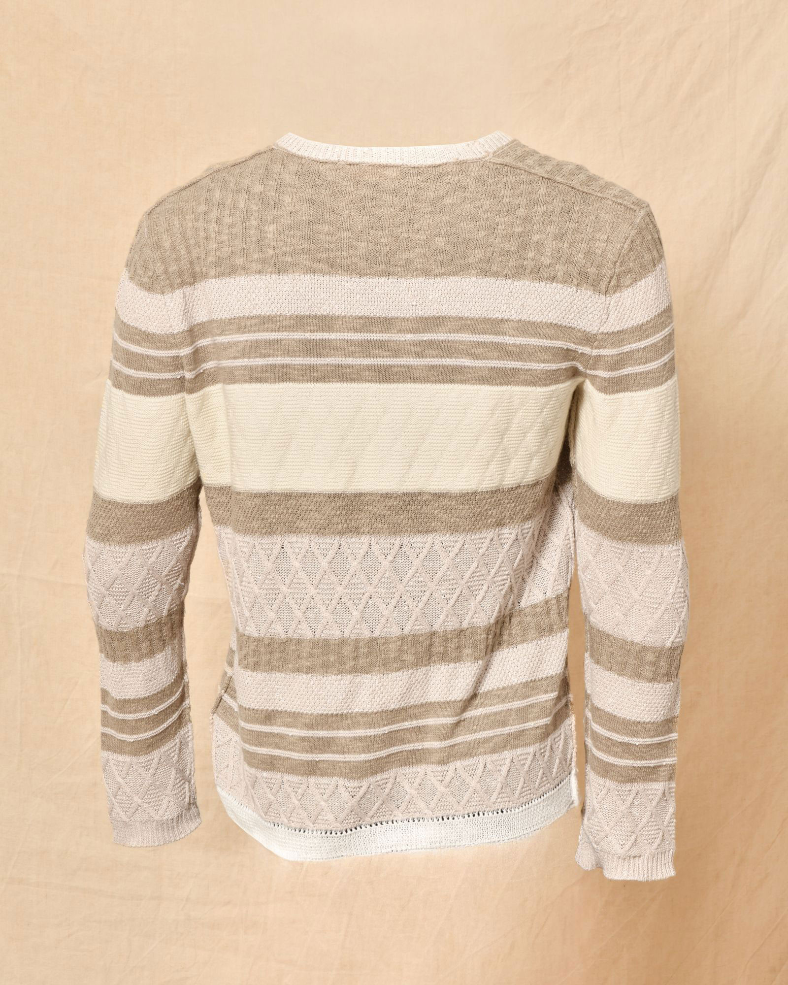 Pull rayé en maille Gabriele Pasini