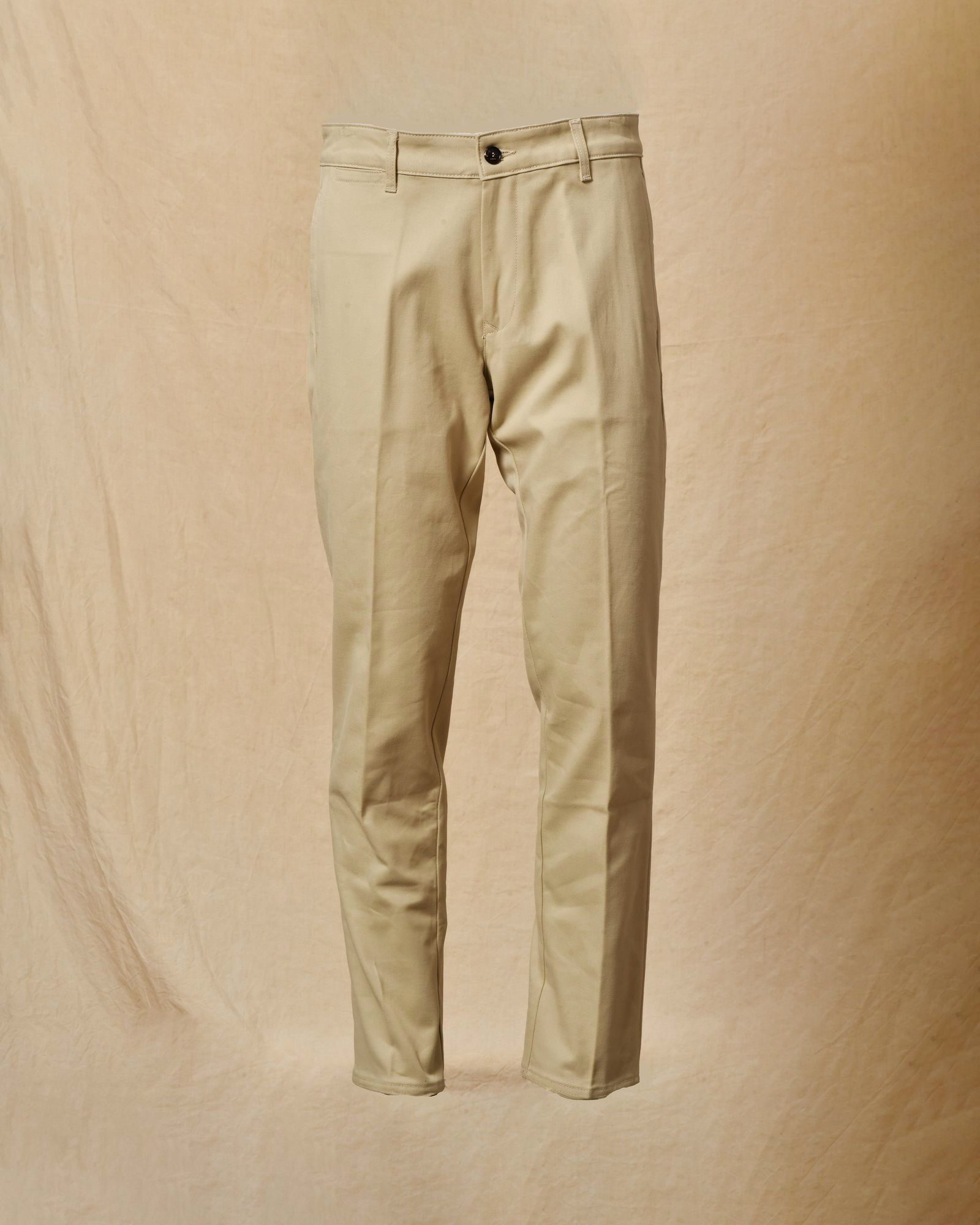 Pantalon en coton beige Cruna