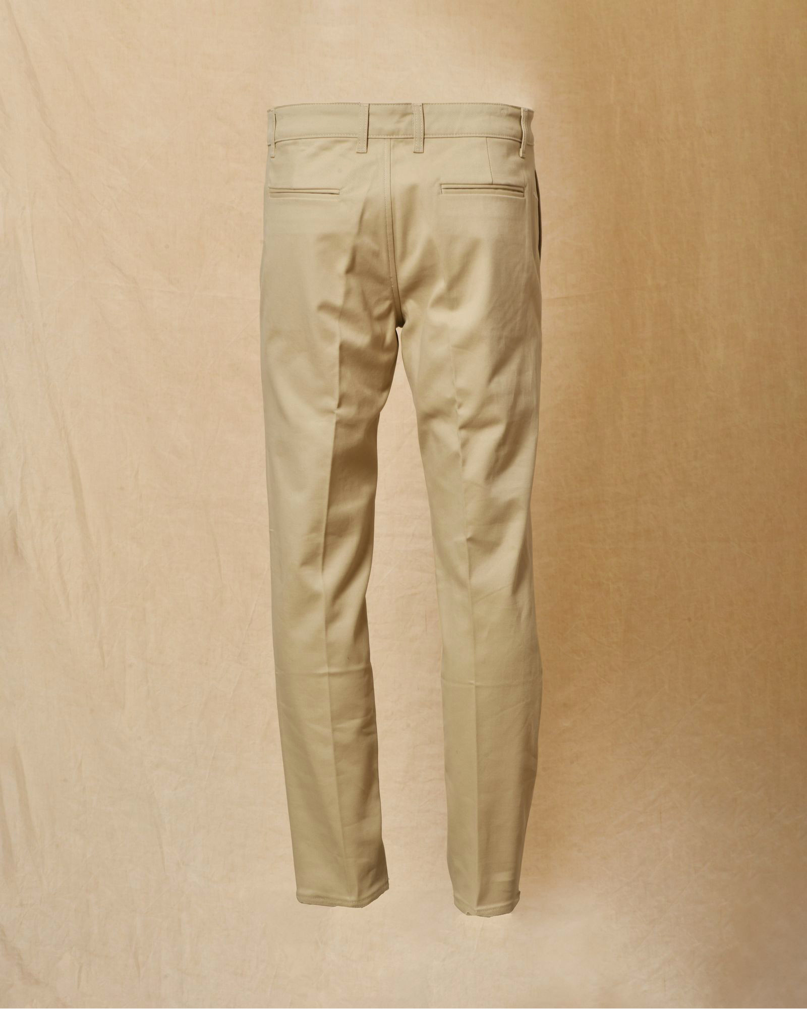 Pantalon en coton beige Cruna