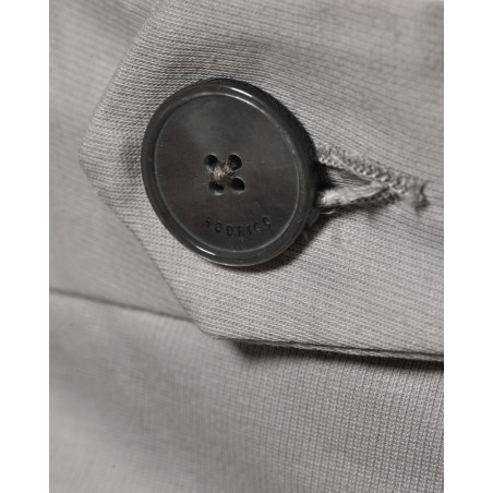 Pantalon gris clair avec pinces à l'avant Rodrigo