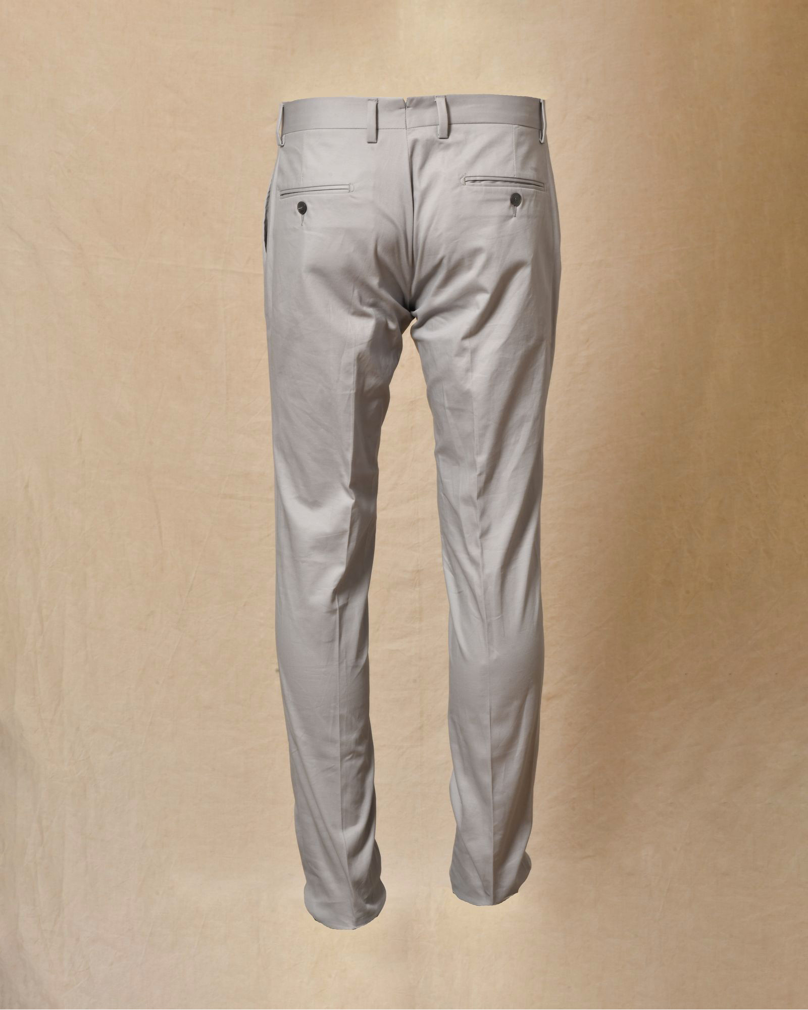 Pantalon gris clair avec pinces à l'avant Rodrigo