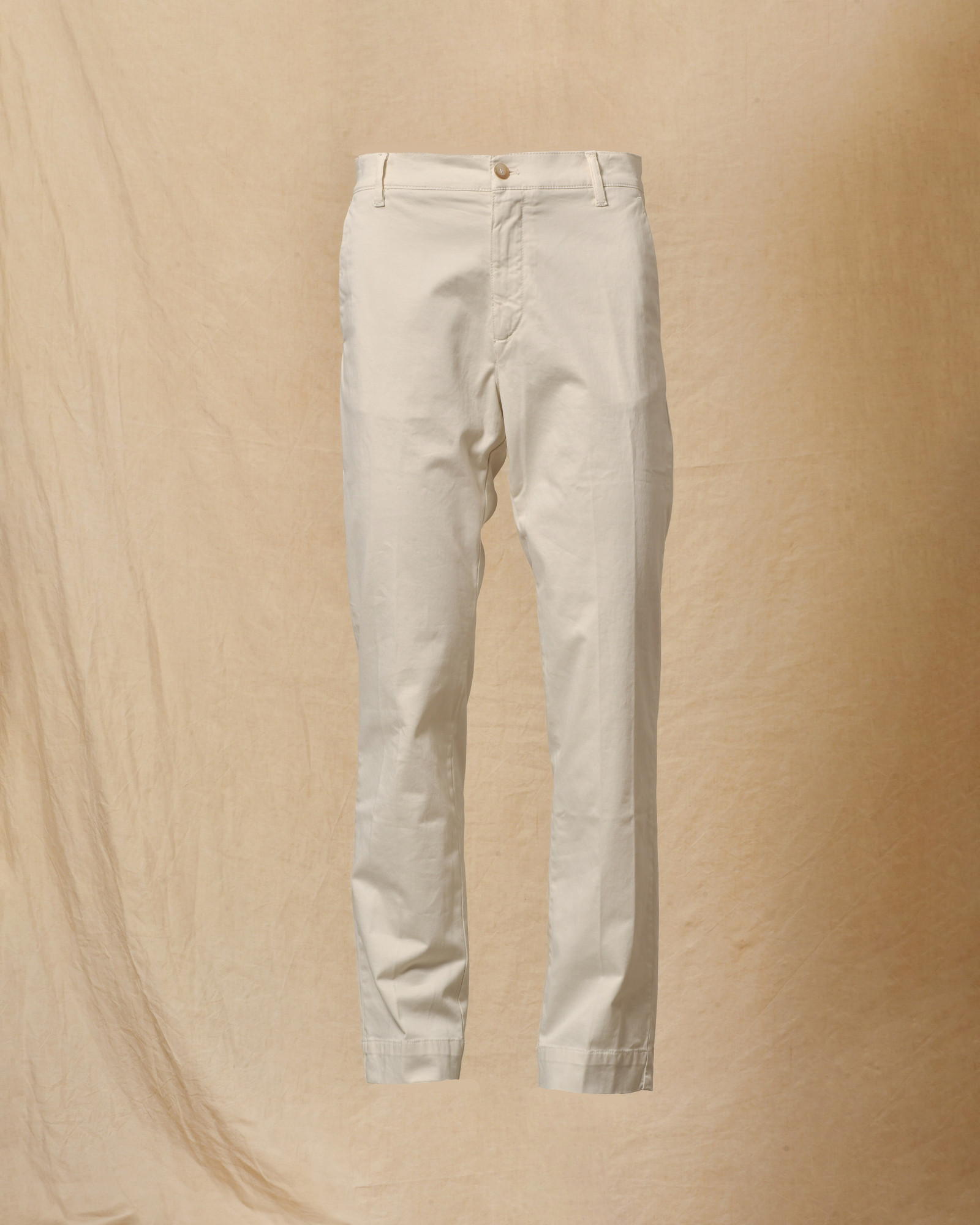 Pantalon en coton crème Cruna