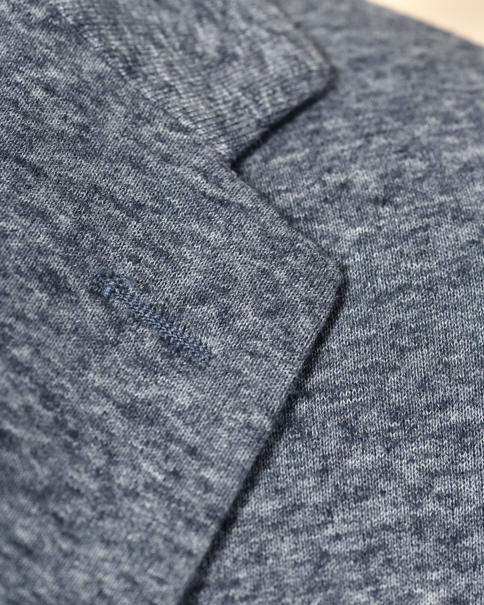 Veste bleue effet chiné Gelso Nero