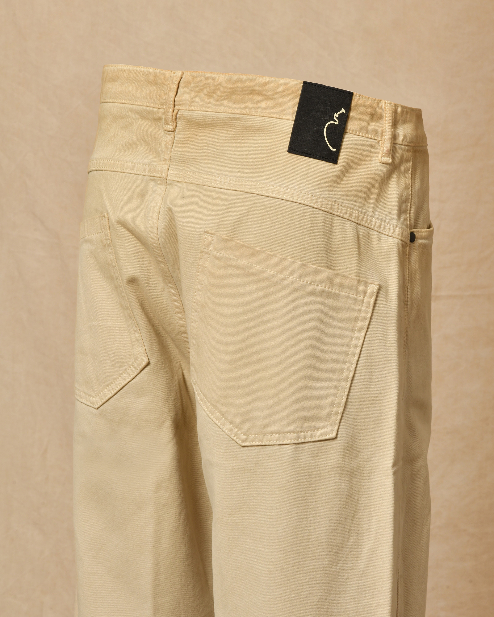 Jean en coton à coupe large Nostra Santissima